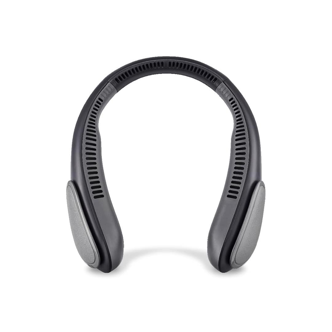 ドウシシャ 大風量 ネックファン DC ブラック ZSF-050B(BK)