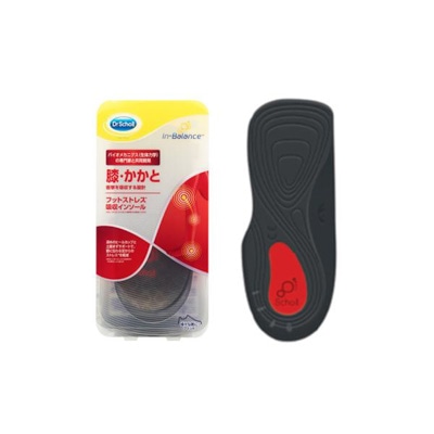 ドクターショール インバランス In-Balance? フットストレス吸収インソール 膝・かかと L-LL