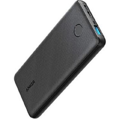 Anker PowerCore Slim 10000（モバイルバッテリー 大容量 薄型 10000mAh）【USB-C入力ポート/PSE認証済/PowerIQ ＆ VoltageBoost/低電流モード搭載】iPhone ＆ Android 各種対応