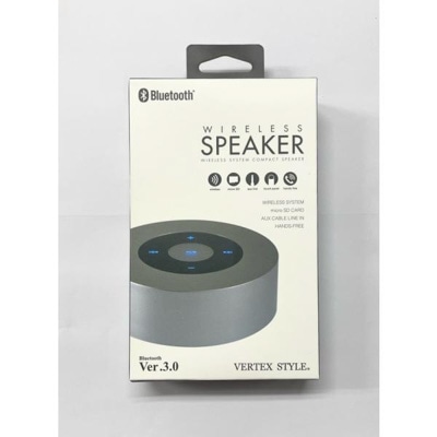 ヴァーテックス　ブルートゥーススピーカー　D-SP8