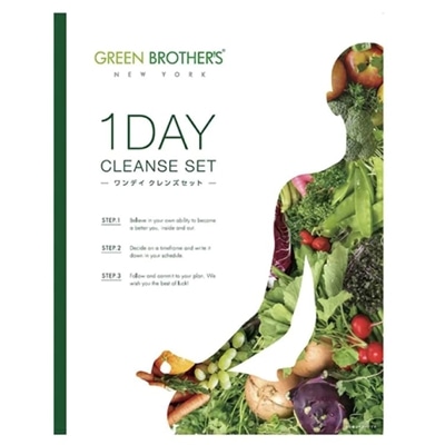 ワンデイクレンズ セット ワンデイクレンズセット グリーンブラザーズ ファスティング GREEN BROTHERS GB1DAY CLEANSE SET 1週間分