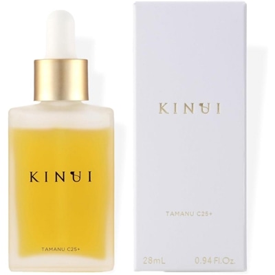 キヌユイ KINUI C25 リッチセラム 28ml ビタミンC 誘導体 25%配合 セラミド 6種 タマヌオイル コフェロール ビタミンE 高濃度 オレンジ精油