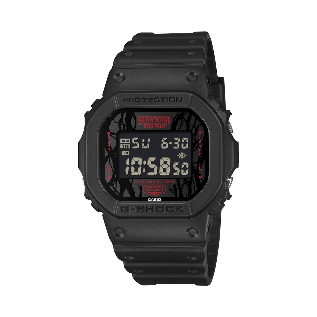 CASIO カシオ G-SHOCK Stranger Things コラボレーションモデル DW-5600STT-1JR1800