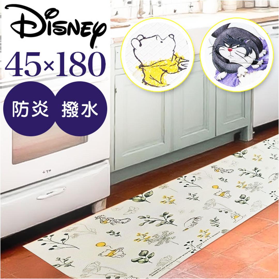 キッチンマット 拭ける 180cm 通販 キッチン マット 180 45 台所マット 台所 敷き物 足元マット 45×180cm PVC おしゃれ キャラクター かわいい 敷物 新生活 滑り止め 敷きもの disney ディズニー キッチンファブリック プーさん ・