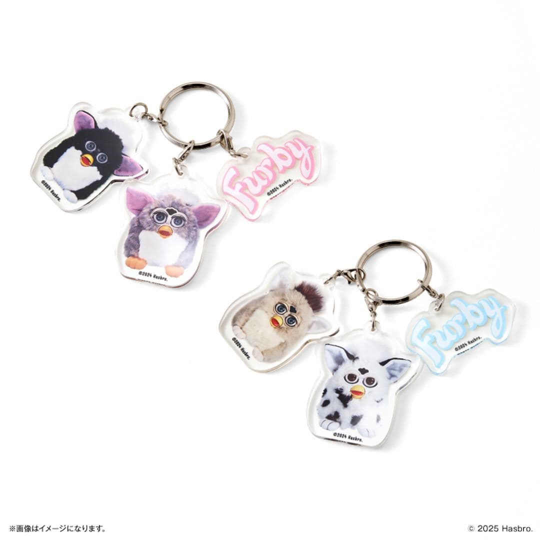 ファービー グッズ 通販 furby キーホルダー アクリルキーホルダー キーリング キーチャーム アクキー バッグチャーム キャラクター チャーム 可愛い かわいい おしゃれ オシャレ 推し活 推しグッズ 小物 ブルー ・