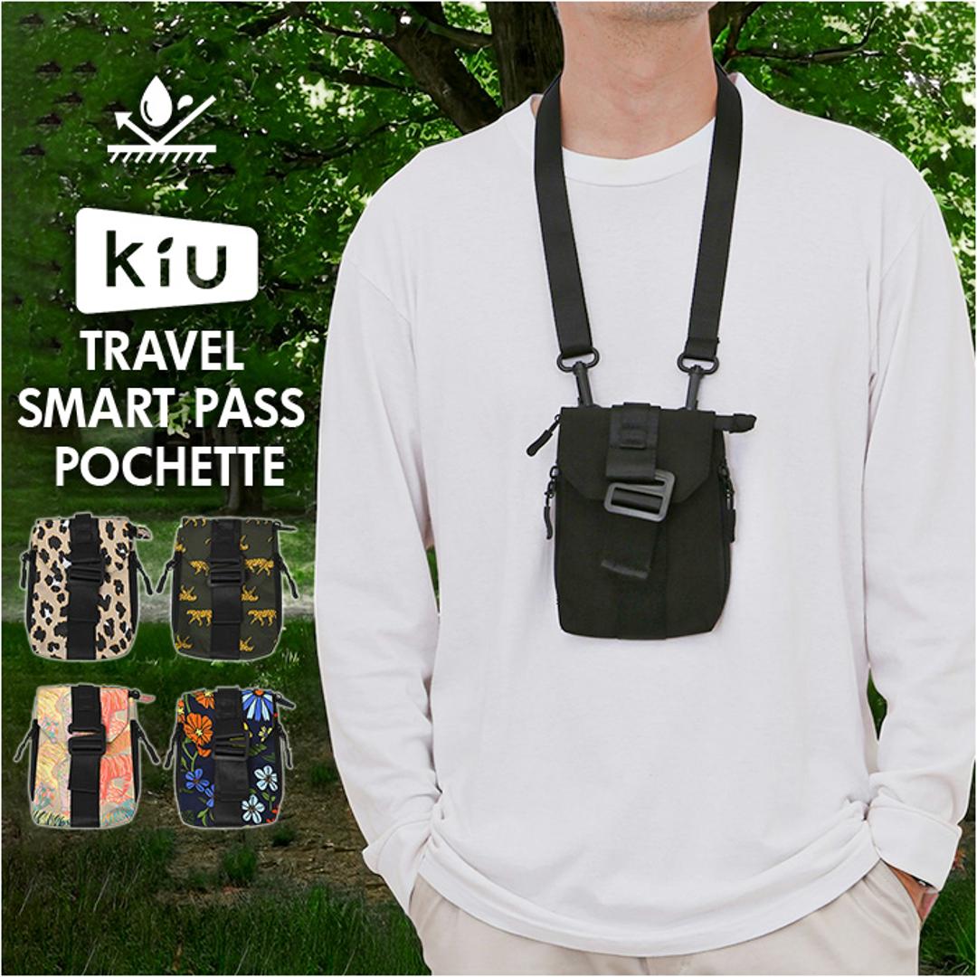 ポシェットレディース 斜めがけ 通販 ショルダーバッグ 斜め掛けバッグ ミニバッグ シンプル かわいい おしゃれ ショルダーベルト取り外し可能 スマホ 貴重品 パスポート 男女兼用 コンパクト アウトドア キャンプ KiU キウ 贈り物 ギフト 169.サイケデリックフラワー ・