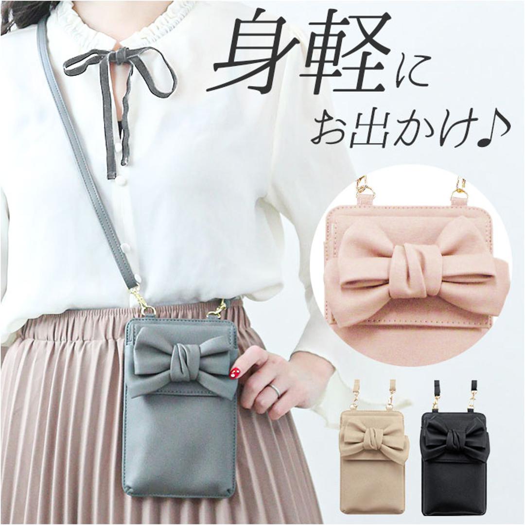 スマホショルダー 大人 かわいい 通販 スマホポーチ スマホポシェット