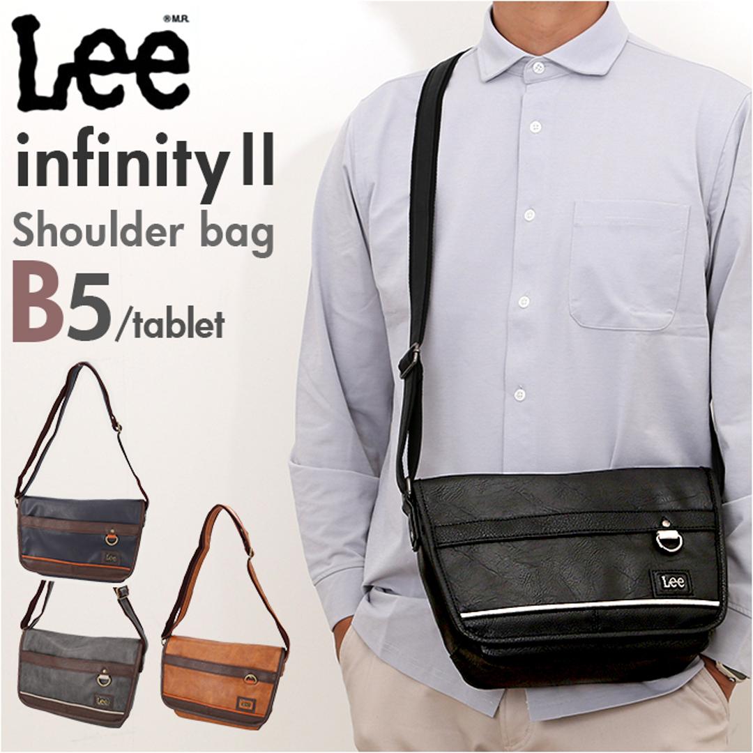 Lee リー ショルダーバッグ 通販 バッグ ショルダーバック メンズ レディース 斜めがけ おしゃれ 斜め掛け ななめ掛け 斜めかけ 大人 シンプル 無地 ギフト ショルダー 肩掛け バック かばん 鞄 オシャレ 贈り物 かっこいい BLACK ・