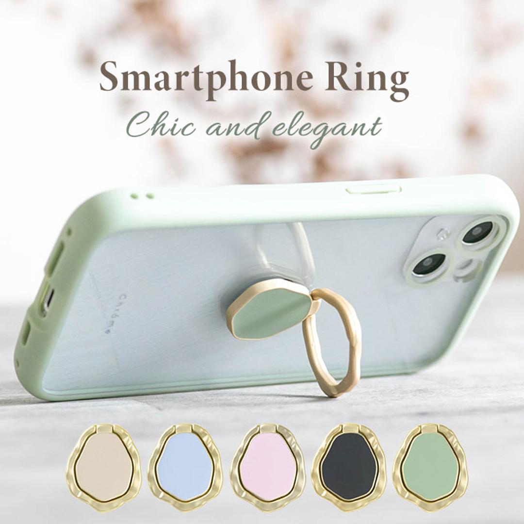 スマホリング スタンド おしゃれ 通販 スマホ リングホルダー ホールドリング スマートフォンリング スマホスタンド 大人 かわいい 落下防止 オシャレ 可愛い SR-LM ゴールド マット くすみカラー ニュアンスカラー レディース スマートフォンアクセサリー グレージュ ・