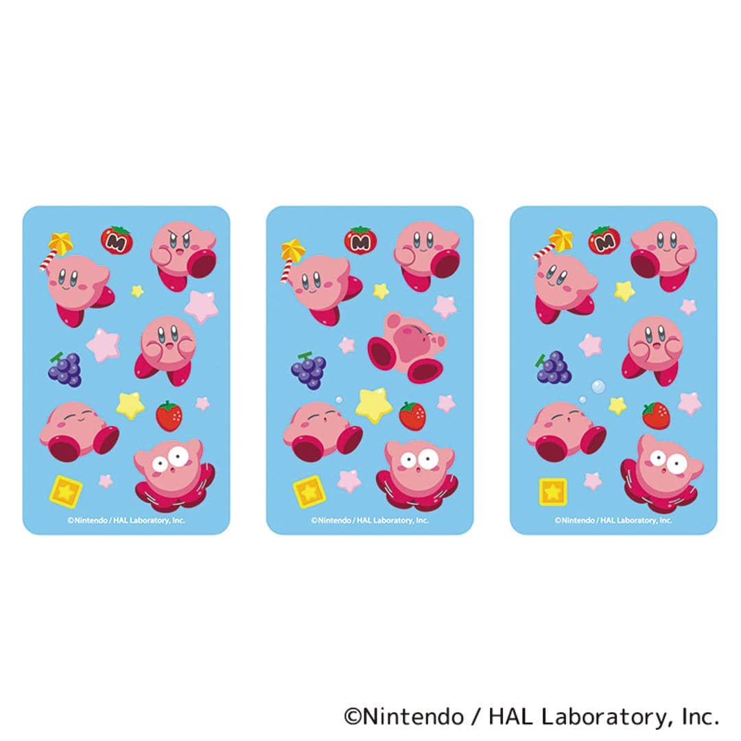 星のカービィ グッズ 通販 Kirby カービー ステッカー まじかる百貨店ステッカー 4947864047009 星のカービィ01 スマホステッカー シール ステッカーシール かわいい カワイイ 可愛い キャラクター 推しグッズ レンチキュラー 文房具 星のカービィ ・