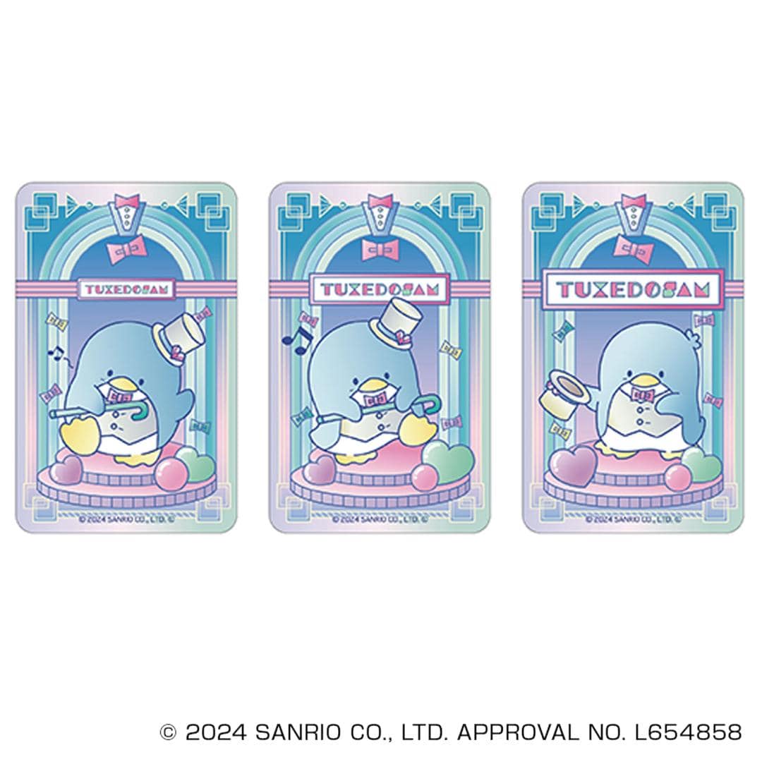 サンリオ タキシードサム グッズ 通販 TUXEDOSAM ステッカー まじかる百貨店ステッカー 4947864052577 タキシードサム01 シール ステッカーシール かわいい 可愛い カワイイ キャラクター 推しグッズ レンチキュラー 推し活 文房具 タキシードサム ・