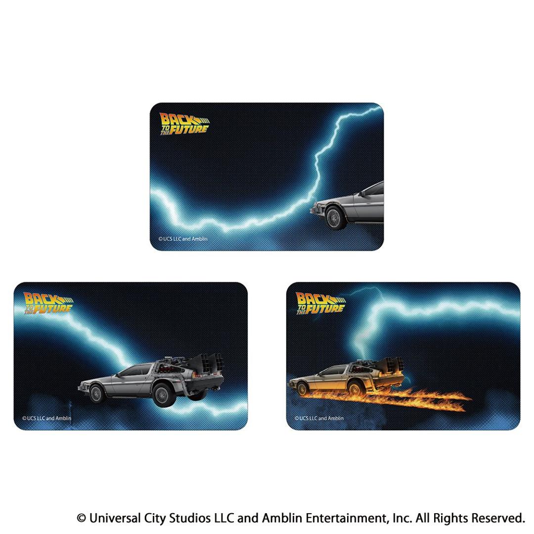 バックトゥザフューチャー グッズ 通販 ステッカー まじかる百貨店ステッカー 4947864075521 バック・トゥ・ザ・フューチャー01 Back to the Future シール BTTF デロリアン 映画グッズ おしゃれ レンチキュラー ホビー バック・トゥ・ザ・フューチャー ・