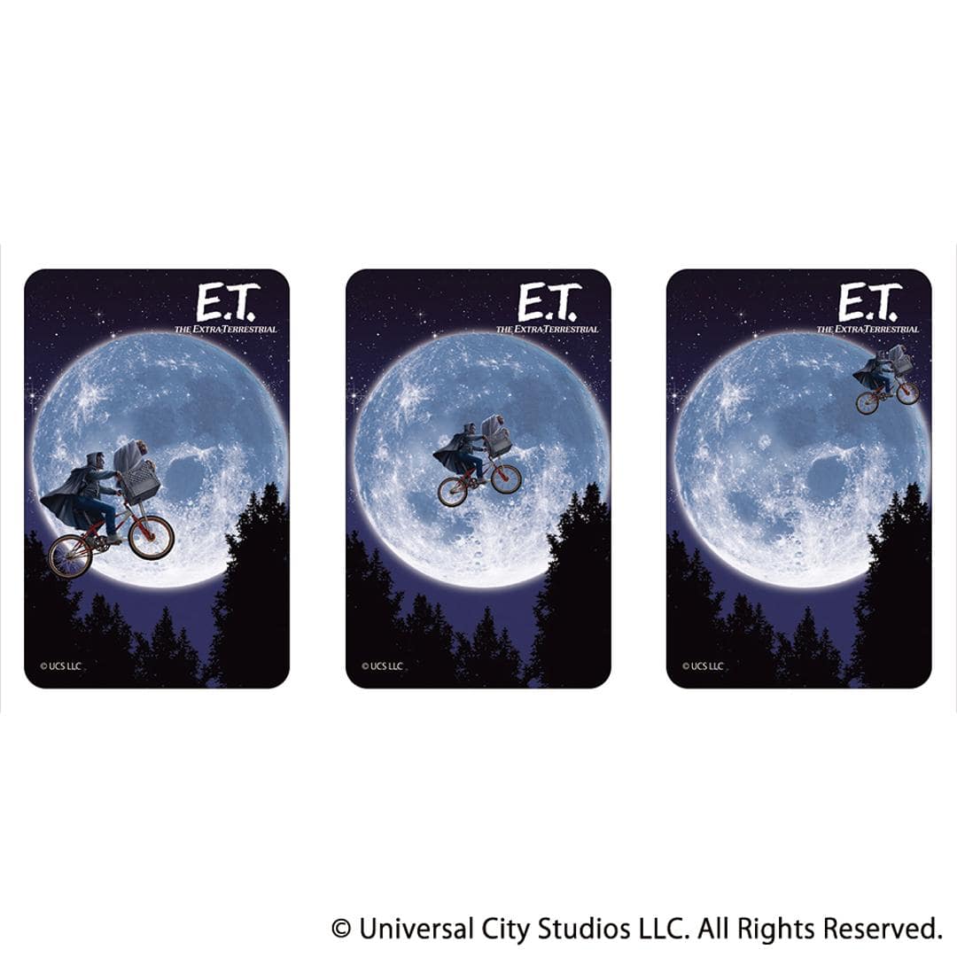 ET グッズ 通販 E.T. ステッカー まじかる百貨店ステッカー 4947864075637 the Extra Terrestrial02 シール ステッカーシール 映画グッズ イーティー おしゃれ 推し活 キャラクター レンチキュラー かわいい スマホ E.T.2 ・