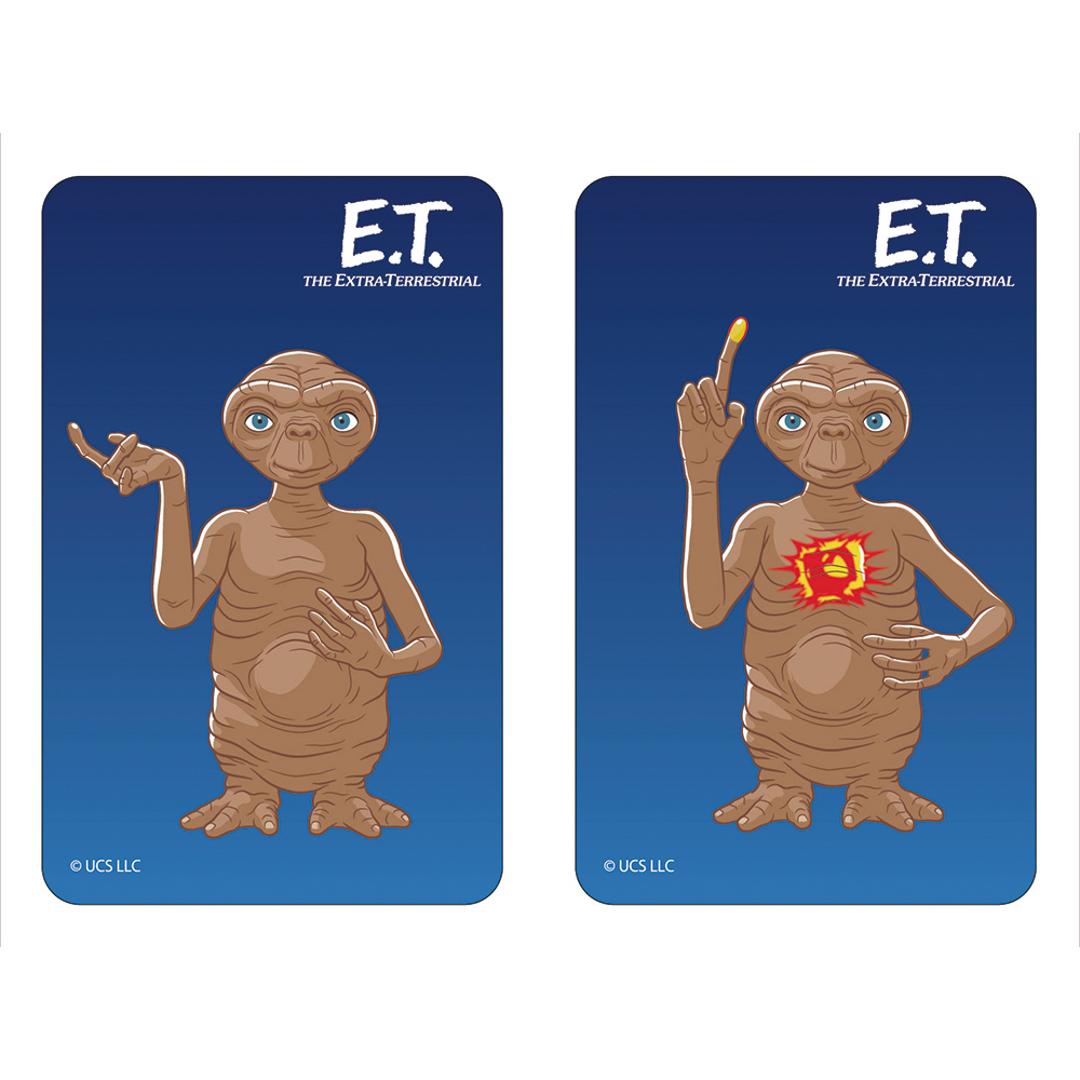 ET グッズ 通販 E.T. ステッカー まじかる百貨店ステッカー 4947864075668 the Extra Terrestrial05 シール ステッカーシール 映画グッズ イーティー おしゃれ 推し活 キャラクター レンチキュラー かわいい スマホ E.T.5 ・