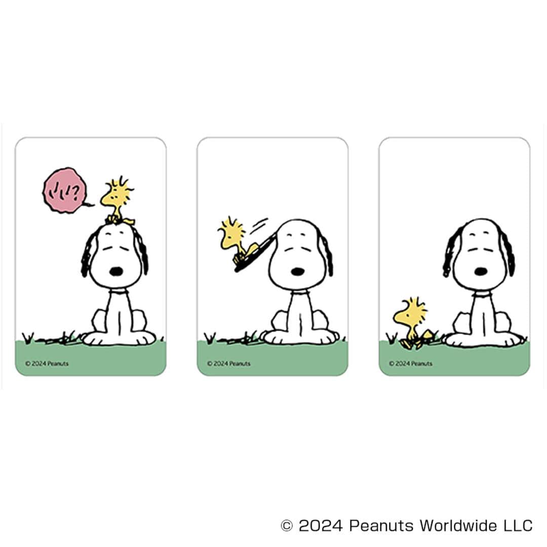 PEANUTS グッズ 通販 スヌーピー クリアカード まじかる百貨店クリアカード 4947864066284 PEANUTS02 SNOOPY スマホ裏 スマートフォン 透明 カード おしゃれ かわいい オシャレ 可愛い キャラクター レンチキュラー ホビー PEANUTS2 ・