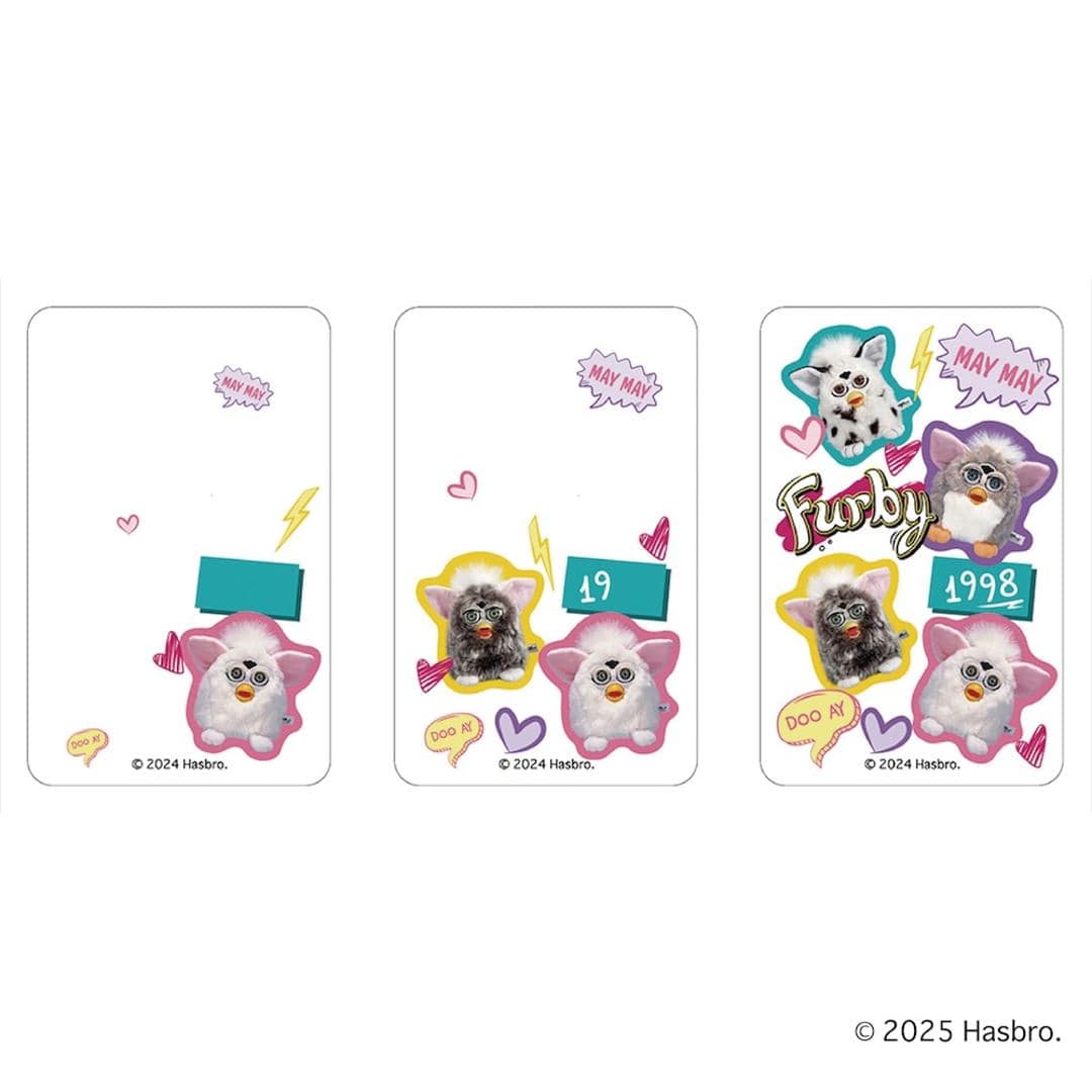ファービー グッズ 通販 Furby クリアカード まじかる百貨店クリアカード 4947864079307 ファービー02 スマホ裏 スマートフォン 透明 カード おしゃれ かわいい オシャレ 可愛い カワイイ 推し活 キャラクター レンチキュラー ホビー ファービー ・