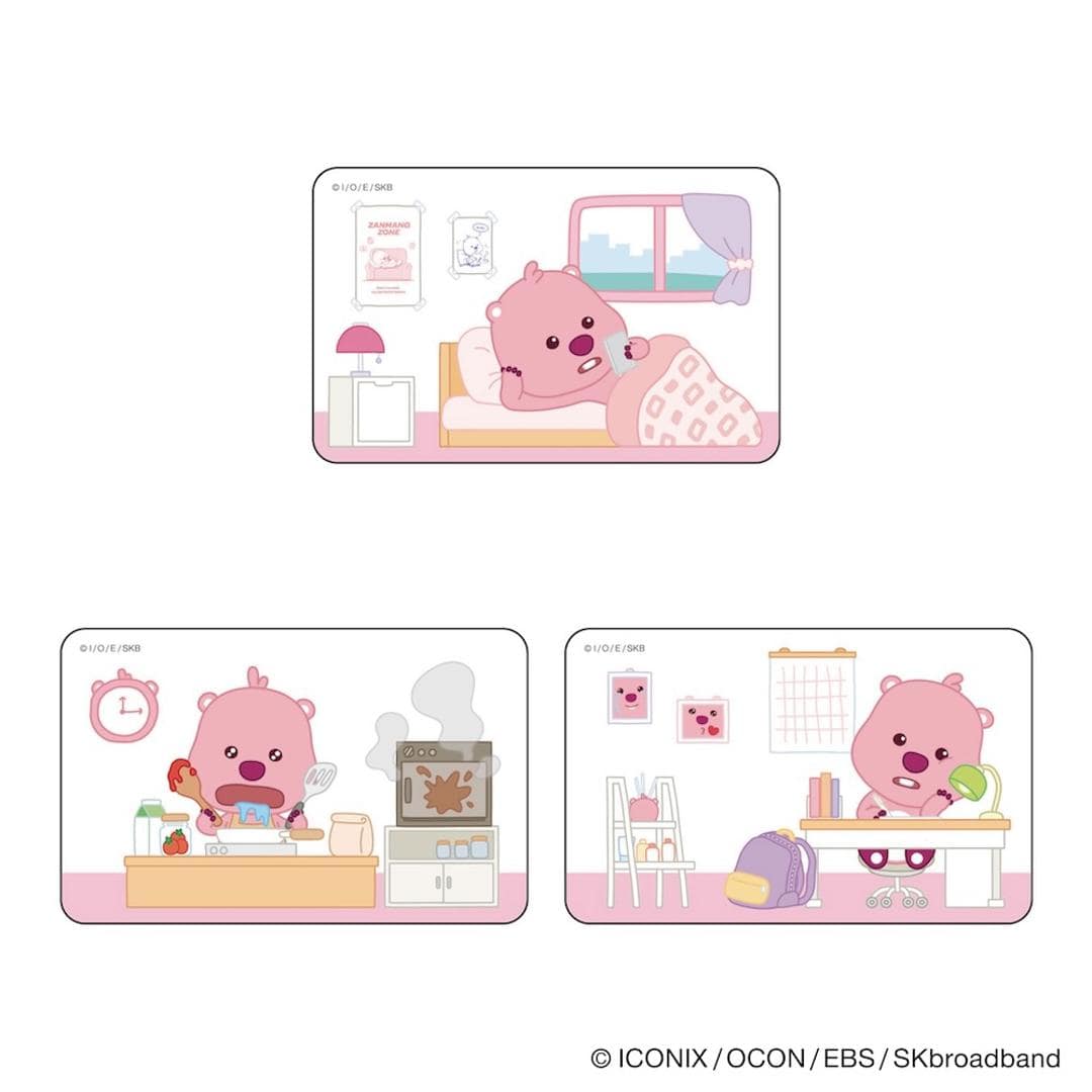 ジャンマンルピー グッズ 通販 じゃんまんるぴー ZANMANG LOOPY クリアカード まじかる百貨店クリアカード 4947864092092 スマホ裏 スマートフォン 透明 かわいい 可愛い 韓国 キャラクター 推しグッズ レンチキュラー ホビー じゃんまんるぴー ・