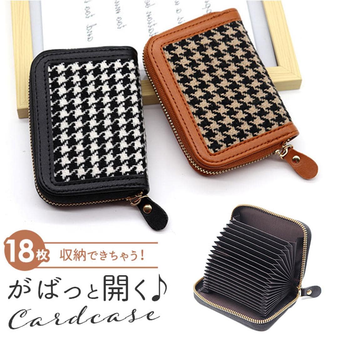 カードケース じゃばら 大容量 通販 クレジットカードケース クレジットカード マルチケース ミニ財布 レディース メンズ ジャバラ ラウンドファスナー おしゃれ 大人 かわいい 誕生日 クリスマス ギフト 小物 雑貨 ブラック ・