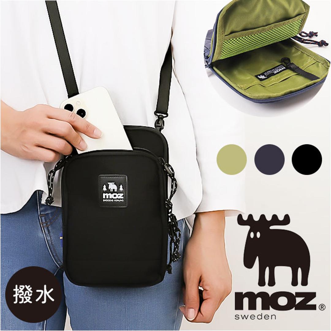 moz ショルダー バッグ ZZOK-05 通販 ショルダーバッグ ショルダーバック スマホショルダー スマホポーチ スマホポシェット 斜めがけバッグ モズ レディース スマートフォン 軽量 軽い 撥水 おしゃれ シンプル アウトドア レディースバッグ ブラック ・
