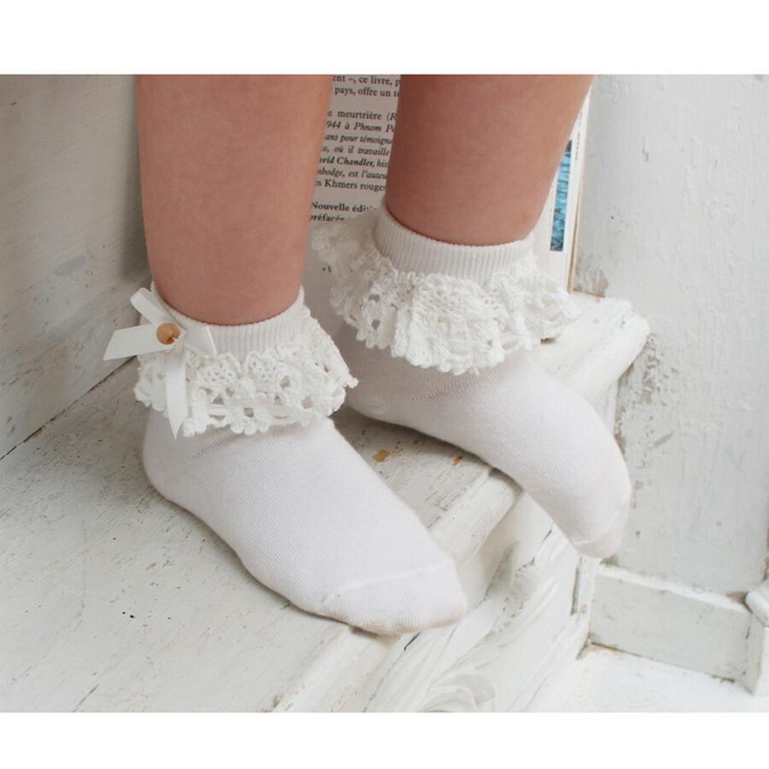 Rora 靴下 キッズ 通販 ローラ ソックス ソアレースソックス ショートソックス レース フリル ピアノ発表会 結婚式 卒園式 入学式 レッグウェア かわいい おしゃれ 女の子 女子 子供 子ども こども 子ども服 子供服 こども服 キッズファッション ホワイト 14