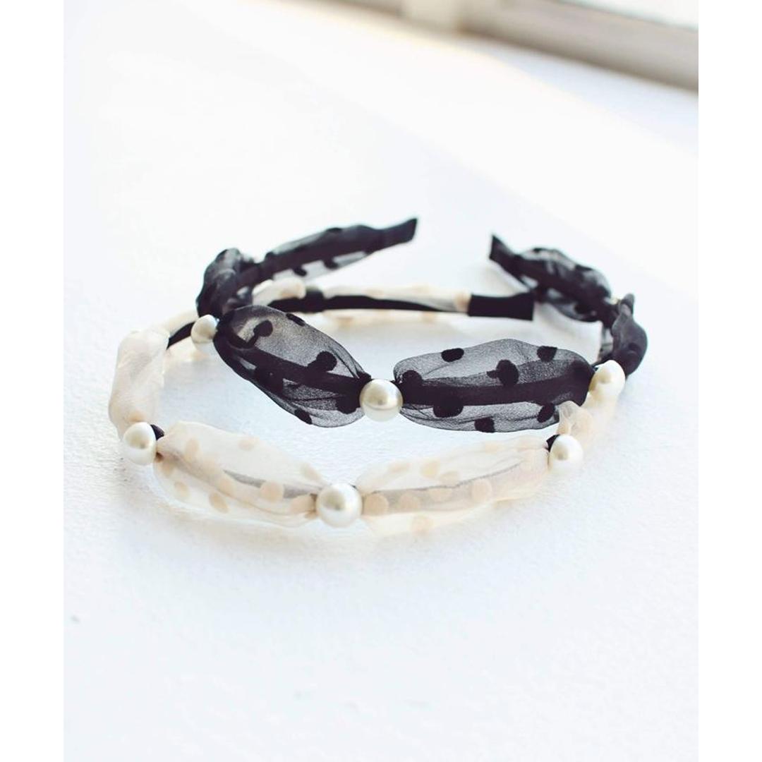 リボン カチューシャ キッズ パール 通販 ヘッドドレス 髪飾り 女の子 子供 子ども こども セレモニー 卒園式 入学式 卒業式 結婚式 ピアノ発表会 フォーマル かわいい おしゃれ 水玉 ドット ヘアーアクセサリー ヘアアクセサリー キッズファッション ベージュ フリー