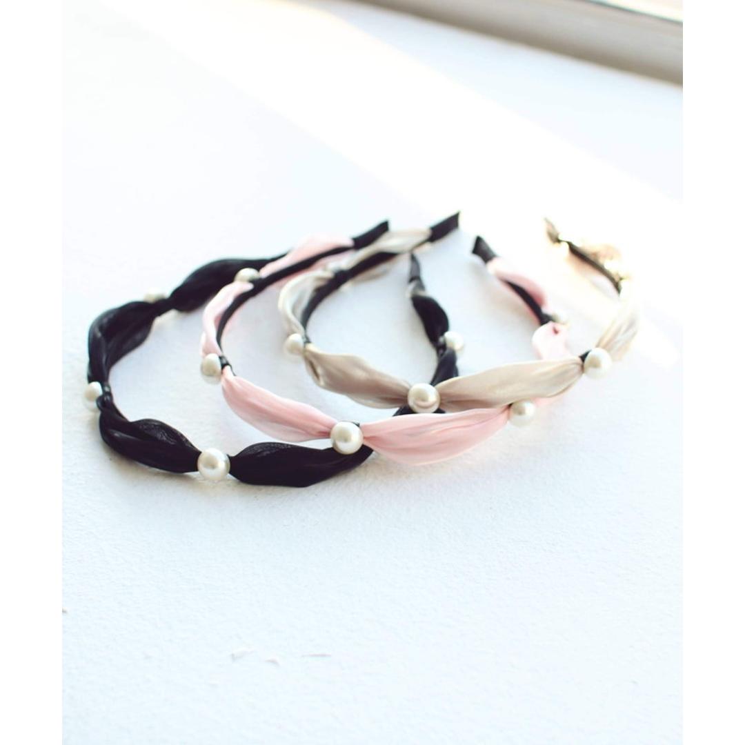 Rora カチューシャ 通販 パール リボン 48522102 髪飾り ヘッドドレス 子供 女の子 フォーマル 可愛い おしゃれ 発表会 入園式 卒園式 入学式 子ども用アクセサリー ヘアアレンジ ヘアーアクセサリー ヘアアクセサリー キッズファッション アトリエゴールド フリー