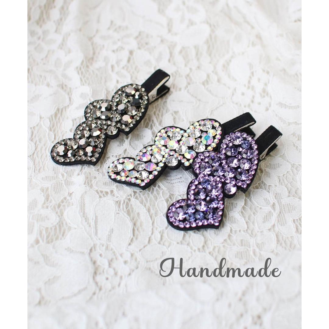 ヘアクリップ ハート 小さめ 通販 ヘア クリップ ヘアピン 髪飾り 髪留め キッズ 女の子 子供 子ども こども おしゃれ かわいい 可愛い ピアノ発表会 七五三 結婚式 パーティー カジュアル キラキラ ヘアアレンジ ヘアアクセサリー キッズファッション オーロラホワイト フリー