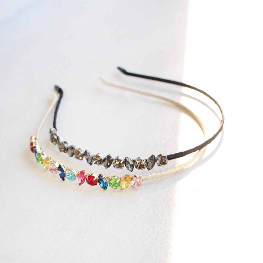 Rora カチューシャ 通販 ビジュー キラキラ 68672302 髪飾り ヘッドドレス 子供 女の子 フォーマル 可愛い おしゃれ 発表会 入園式 卒園式 入学式 子ども用アクセサリー ヘアアレンジ ヘアーアクセサリー ヘアアクセサリー キッズファッション カラフル フリー