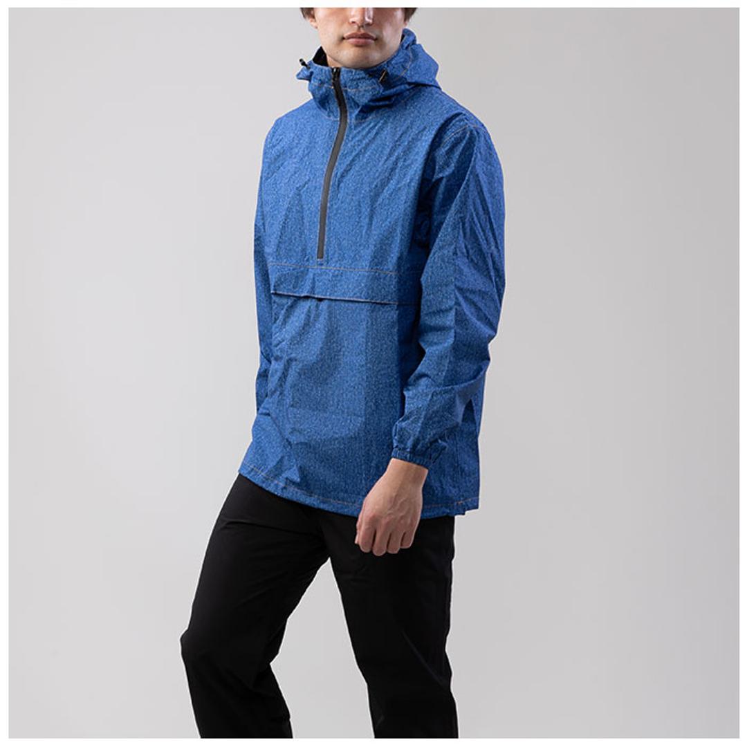 メンズ レインジャケット 通販 レインウェア レインパーカー 合羽 カッパ かっば アウター トップス ジャケット ジャンパー ジャンバー パーカー おしゃれ 自転車 通学 かっこいい オールシーズン Dブルー 【即日発送】Mサイズ