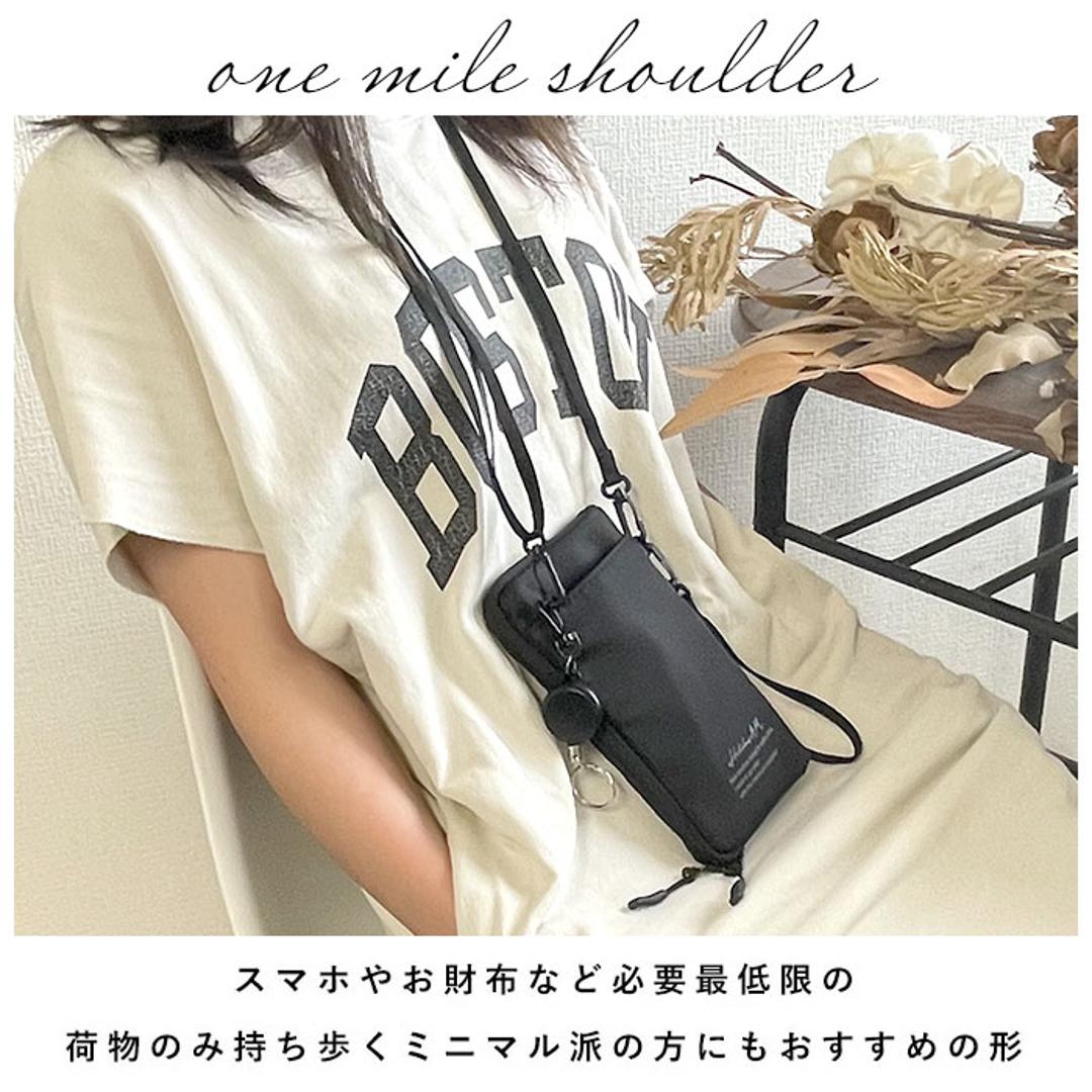 スマホショルダー 財布 通販 スマホ ポーチ ショルダー メンズ レディース スマホポーチ ネックポーチ 斜めがけ 首かけ 肩掛け おしゃれ シンプル お財布ポシェット お財布ショルダー お財布ポーチ 旅行 トラベル ブラック ・