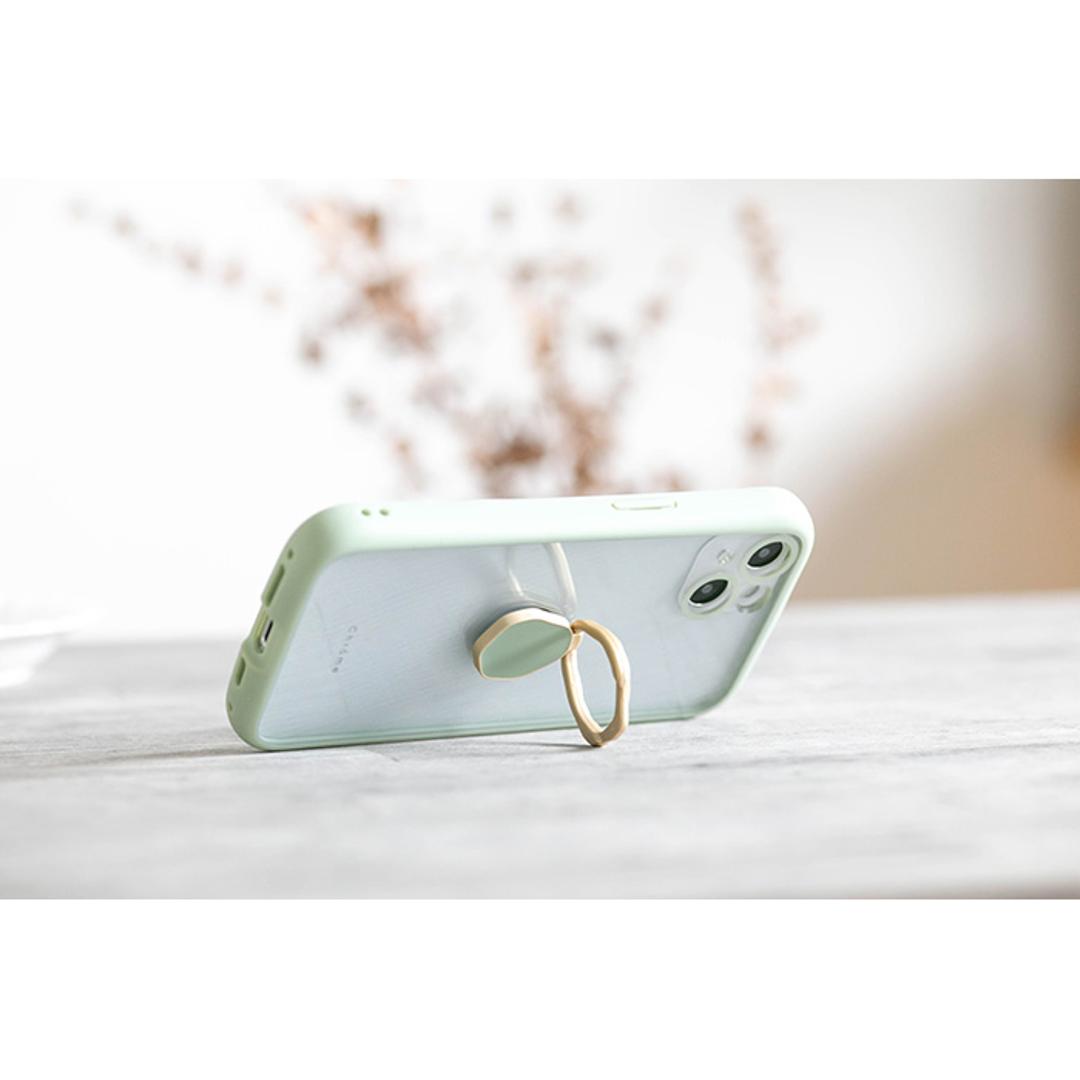 スマホリング スタンド おしゃれ 通販 スマホ リングホルダー ホールドリング スマートフォンリング スマホスタンド 大人 かわいい 落下防止 オシャレ 可愛い SR-LM ゴールド マット くすみカラー ニュアンスカラー レディース スマートフォンアクセサリー グレージュ ・