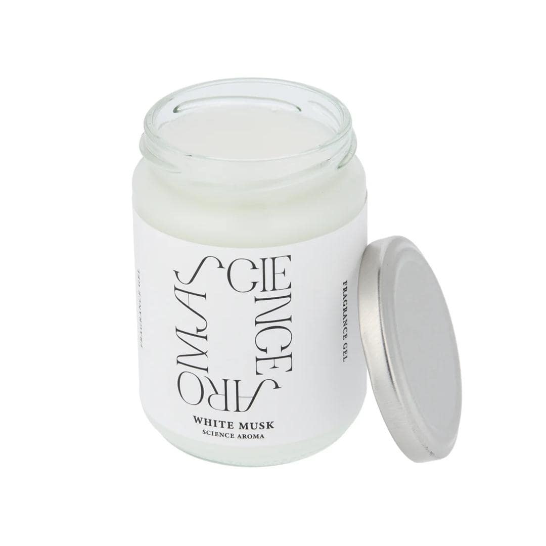 サイエンスアロマ フレグランスジェル 通販 フレグランス ジェル ホワイトムスク 芳香剤 部屋 おしゃれ SCIENCE AROMA SAR0109 メンズ レディース 仕事 勉強 寝室 リビング 置き型 プレゼント プチギフト 新生活 日用消耗品 日用品雑貨 WHITEMUSK ・