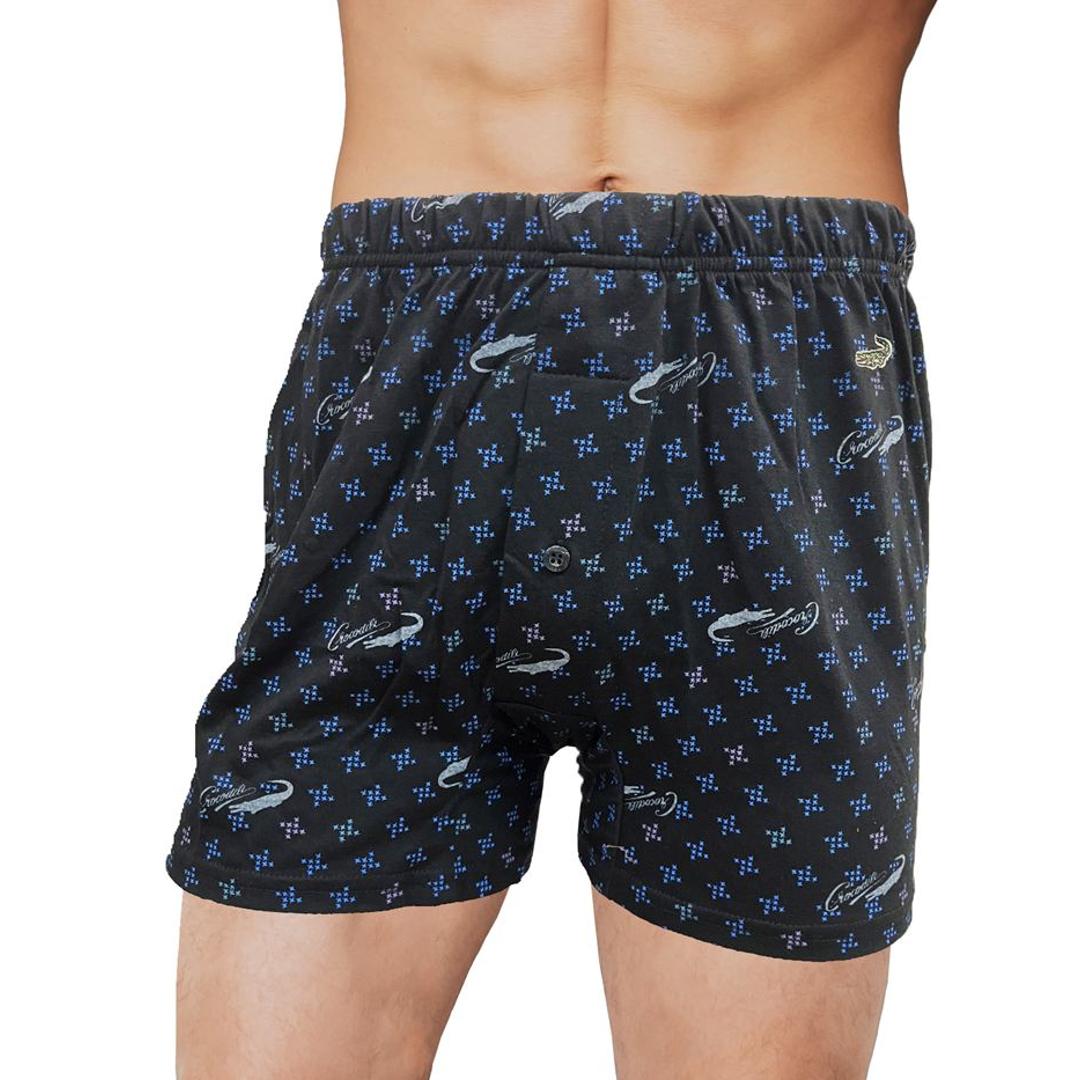 クロコダイル メンズ トランクス CROCODILE 33071 通販 ニットトランクス パンツ 前開き 前あき ブランド おしゃれ 男性用 紳士 下着 インナー 肌着 紳士下着 ゆったり アンダーウェア インナーウエア メンズインナー メンズ下着 チャコール(039) Mサイズ