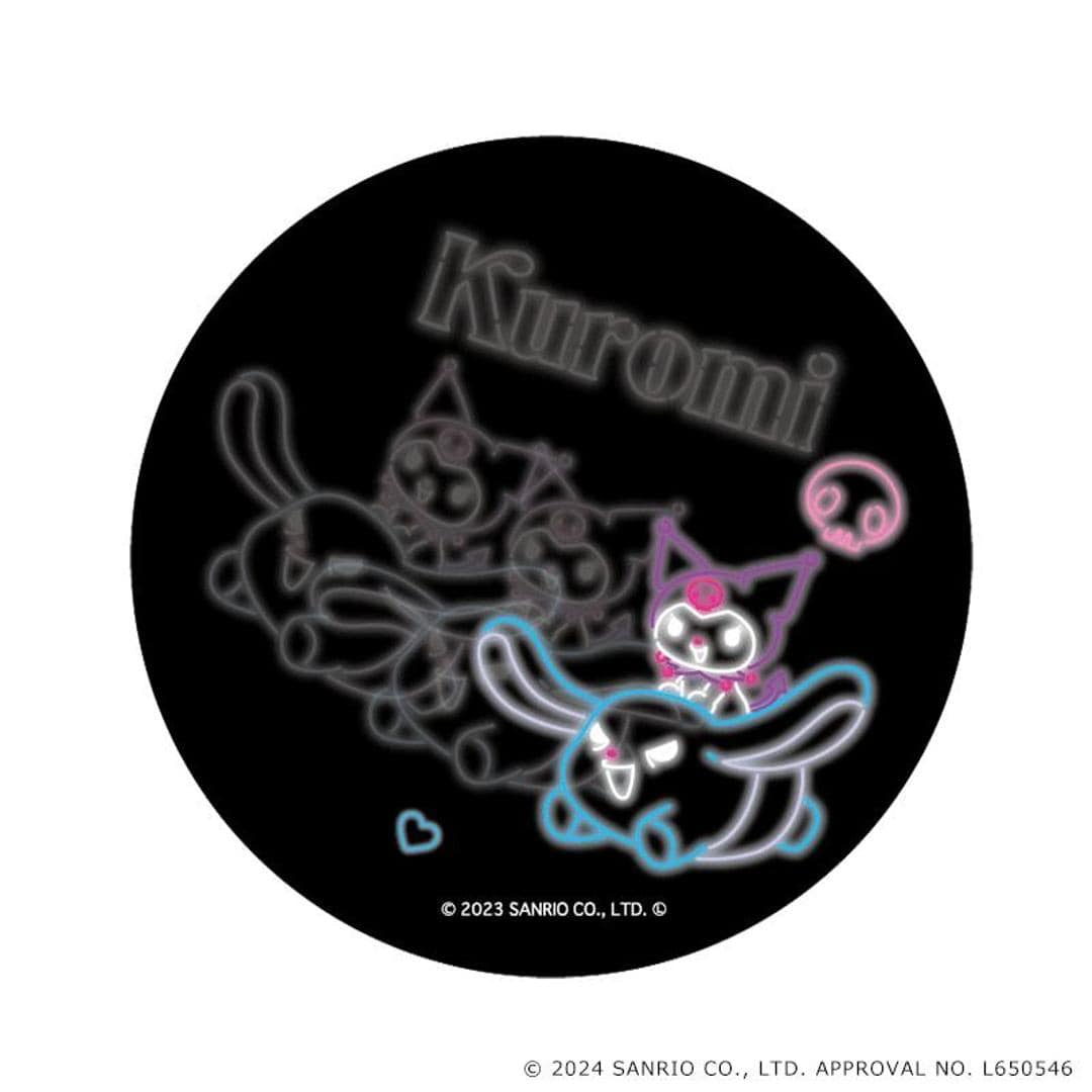 サンリオ クロミ グッズ 通販 マイメロディ 缶バッジ まじかる百貨店缶バッジ 4947864049423 クロミ01 KUROMI 缶バッチ カンバッジ カンバッチ かわいい 可愛い おしゃれ オシャレ 推し活 キャラクターグッズ 推しグッズ レンチキュラー クロミ ・