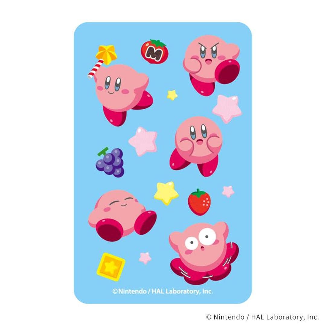 星のカービィ グッズ 通販 Kirby カービー ステッカー まじかる百貨店ステッカー 4947864047009 星のカービィ01 スマホステッカー シール ステッカーシール かわいい カワイイ 可愛い キャラクター 推しグッズ レンチキュラー 文房具 星のカービィ ・