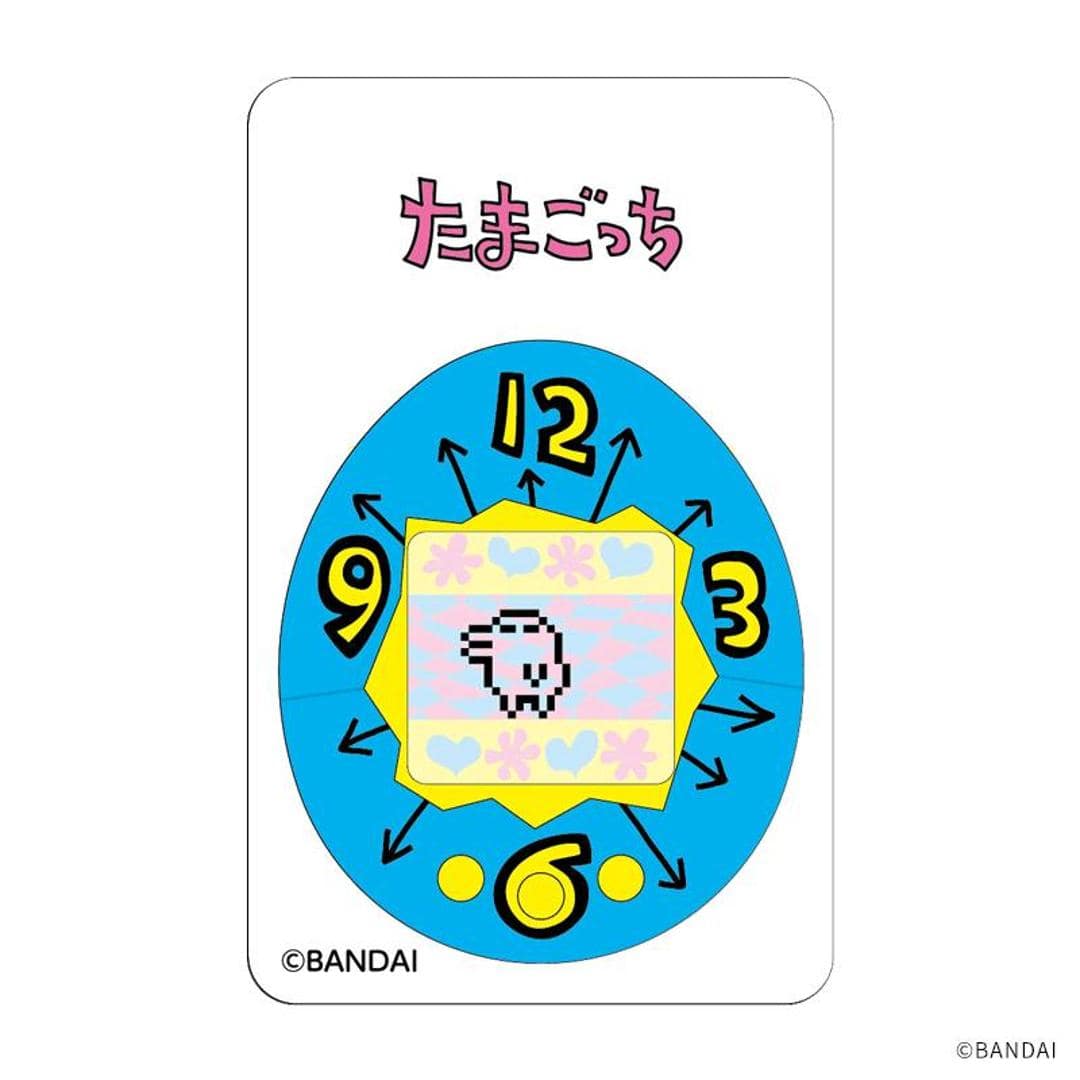 たまごっち グッズ 通販 tamagotchi クリアカード まじかる百貨店クリアカード 4947864048396 たまごっち03 スマホ裏 スマートフォン 透明 カード かわいい 可愛い カワイイ キャラクター 懐かしい おしゃれ レンチキュラー ホビー たまごっち ・