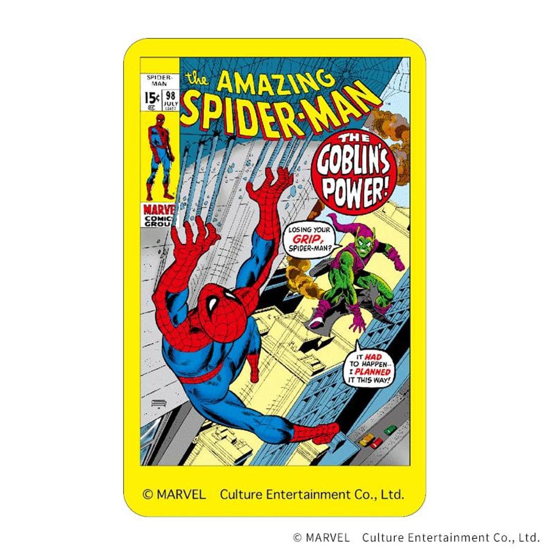 スパイダーマン グッズ 通販 Spider-Man ステッカー まじかる百貨店ステッカー 4947864050573 スパイダーマン01 MARVEL マーベル スマホステッカー シール ステッカーシール 映画グッズ おしゃれ レンチキュラー アメコミ スマホ裏 スパイダーマン1 ・