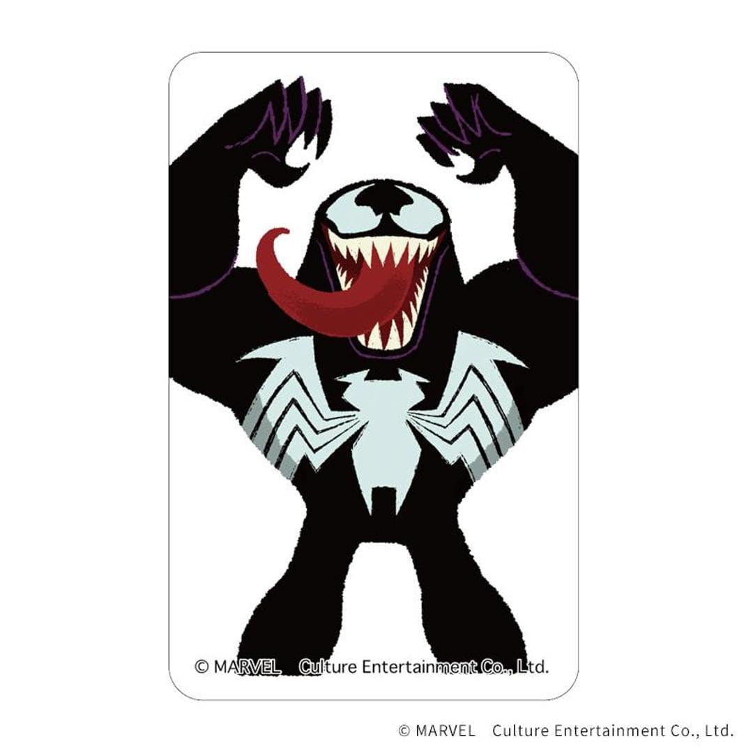 ヴェノム グッズ 通販 VENOM クリアカード まじかる百貨店クリアカード 4947864050733 ヴェノム01 MARVEL マーベル アメコミ 映画グッズ スマホ おしゃれ キャラクター オシャレ レンチキュラー スマートフォン ヴェノム1 ・