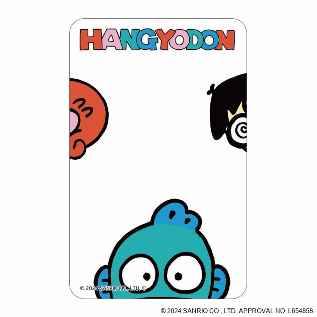 サンリオ ハンギョドン グッズ 通販 HANGYODON クリアカード まじかる百貨店クリアカード 4947864052638 ハンギョドン01 かわいい 可愛い カワイイ 透明 推しグッズ キャラクター 推し活 レンチキュラー スマホ スマートフォン ホビー ハンギョドン ・