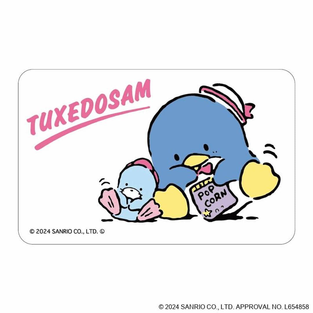 サンリオ タキシードサム グッズ 通販 TUXEDOSAM クリアカード まじかる百貨店クリアカード 4947864052676 タキシードサム01 かわいい 可愛い カワイイ 透明 推しグッズ キャラクター 推し活 レンチキュラー スマホ裏 ホビー タキシードサム ・