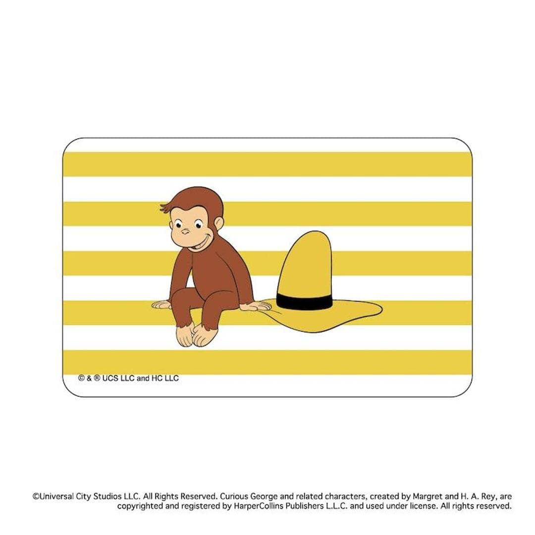 おさるのジョージ グッズ 通販 Curious George ステッカー まじかる百貨店ステッカー 4947864052737 おさるのジョージ01 シール ステッカーシール スマホ裏 絵本キャラクター かわいい 可愛い カワイイ おしゃれ レンチキュラー 文具 おさるのジョージ ・