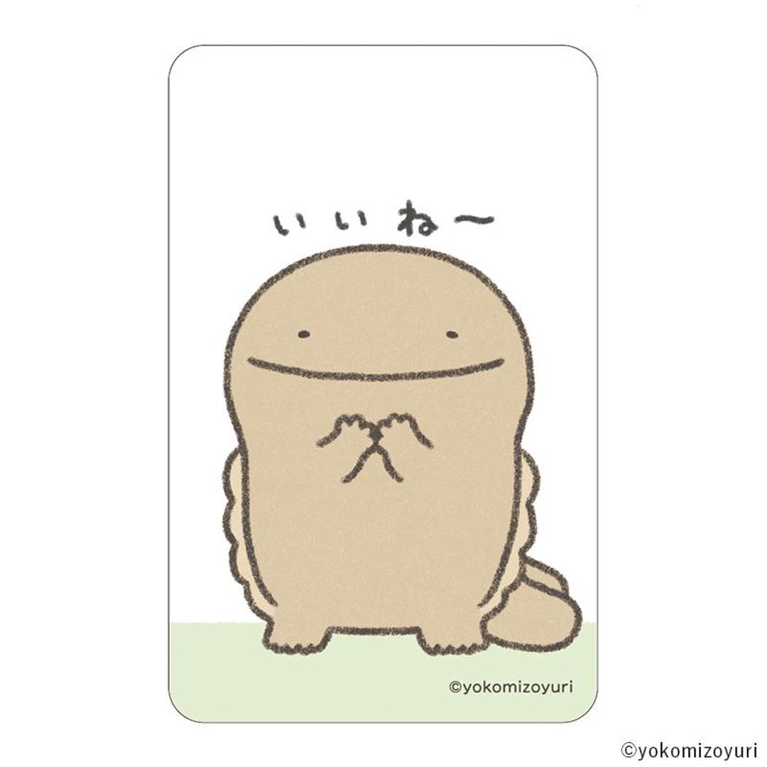 なんでもいきもの グッズ 通販 なんもの クリアカード まじかる百貨店クリアカード 4947864056094 なんでもいきもの03 スマホ裏 スマートフォン 透明 カード かわいい おしゃれ 可愛い カワイイ 推し活 キャラクター レンチキュラー ホビー なんでもいきもの ・