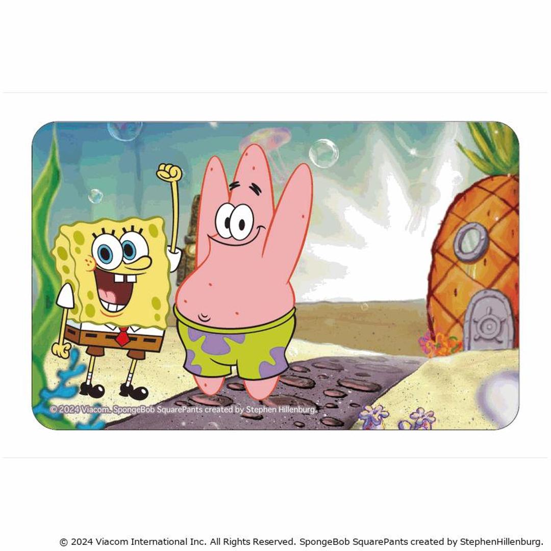 スポンジボブ グッズ 通販 スポンジ・ボブ ステッカー まじかる百貨店ステッカー 4947864063542 スポンジ・ボブ03 SpongeBob スマホステッカー シール ステッカーシール かわいい 可愛い おしゃれ キャラクター レンチキュラー 文房具 スポンジ・ボブ ・