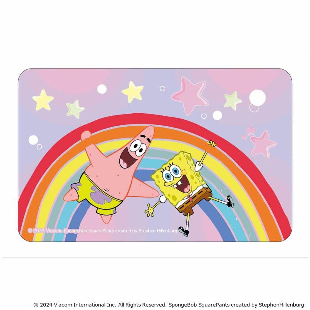 スポンジボブ グッズ 通販 スポンジ・ボブ ステッカー まじかる百貨店ステッカー 4947864063559 スポンジ・ボブ04 SpongeBob スマホステッカー シール ステッカーシール かわいい 可愛い おしゃれ キャラクター レンチキュラー 文房具 スポンジ・ボブ ・