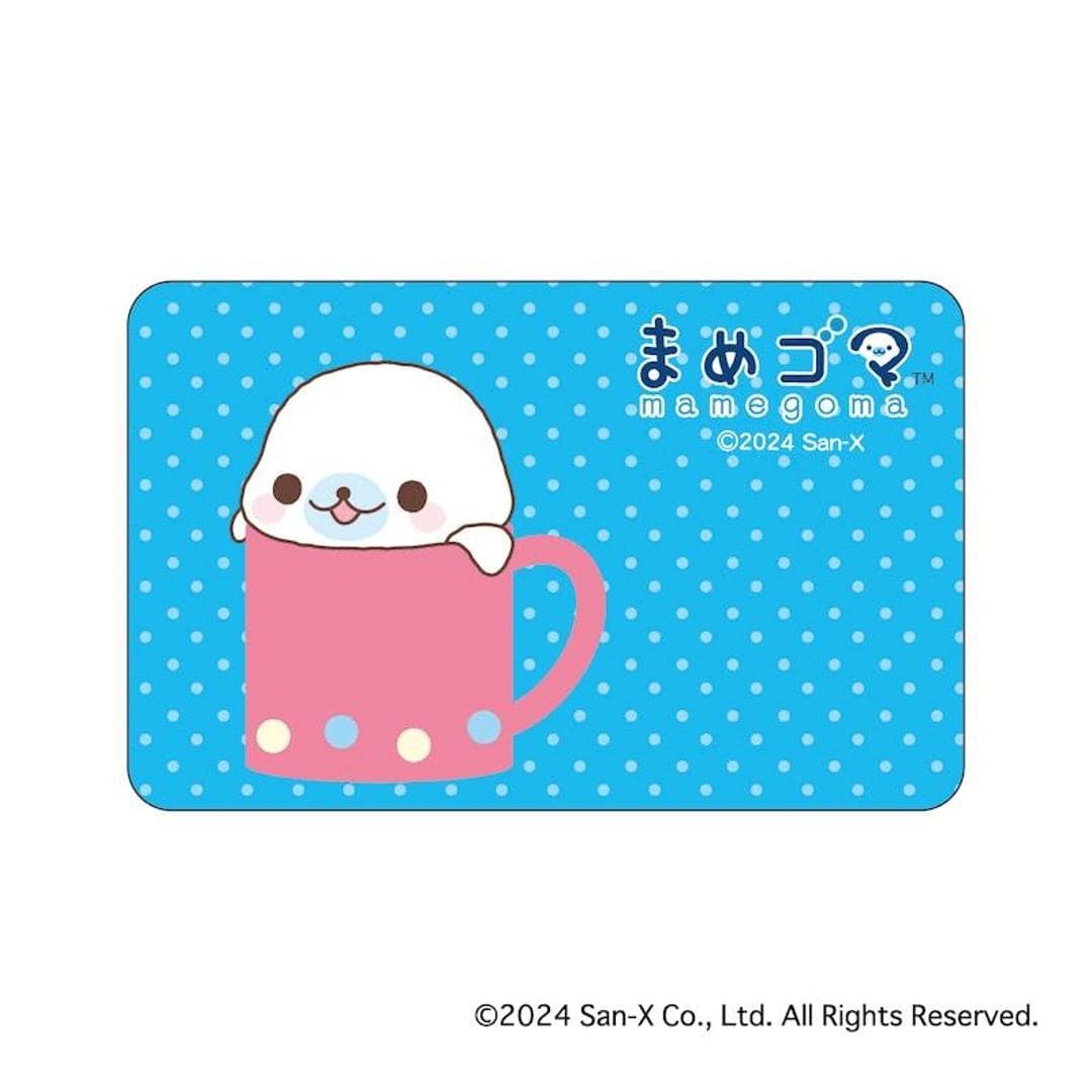 まめゴマ グッズ 通販 サンエックスレジェンド ステッカー まじかる百貨店ステッカー 4947864076436 まめゴマ01 スマホステッカー シール ステッカーシール キャラクター かわいい おしゃれ 可愛い カワイイ レンチキュラー まめゴマ ・