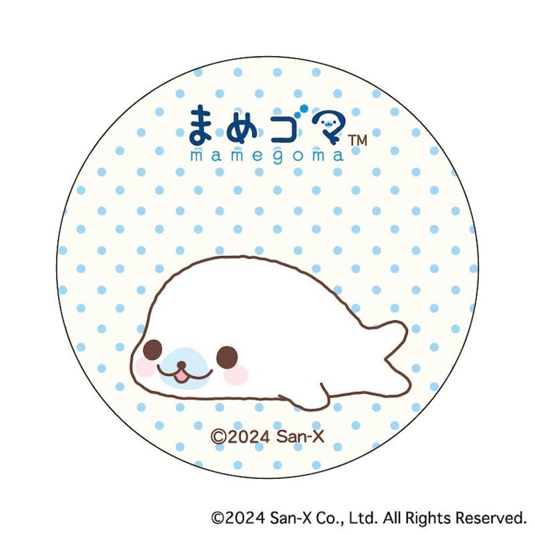 まめゴマ グッズ 通販 サンエックスレジェンド 缶バッジ まじかる百貨店缶バッジ 4947864076498 まめゴマ01 缶バッチ カンバッジ カンバッチ キャラクターグッズ かわいい 可愛い レンチキュラー コレクション ホビー まめゴマ ・