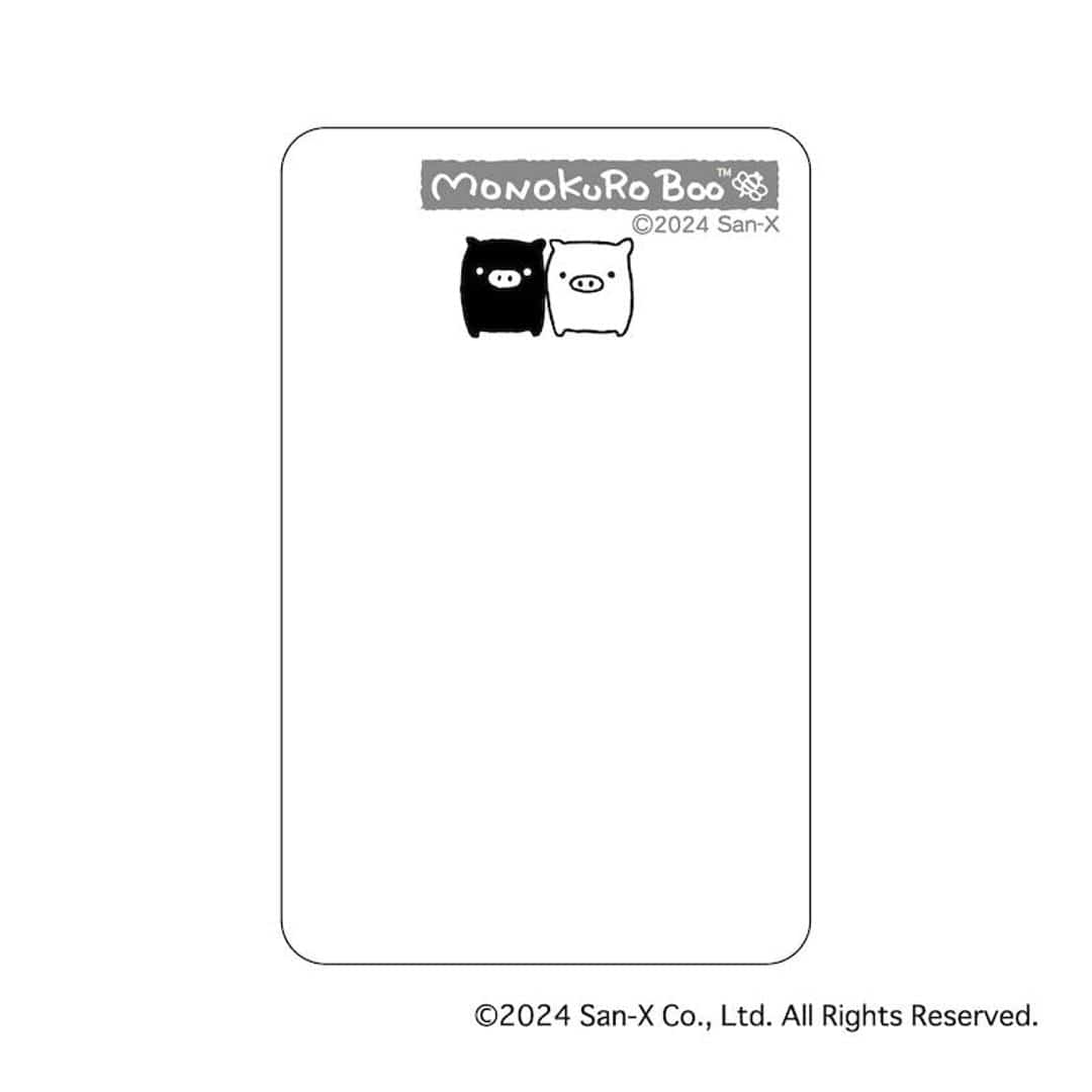 モノクロブー グッズ 通販 サンエックスレジェンド クリアカード まじかる百貨店クリアカード 4947864076573 モノクロブー01 スマホ裏 スマートフォン 透明 カード かわいい 可愛い カワイイ おしゃれ キャラクター レンチキュラー ホビー モノクロブー ・