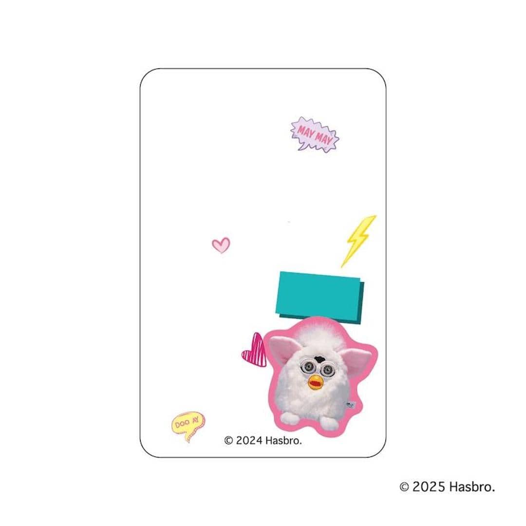 ファービー グッズ 通販 Furby クリアカード まじかる百貨店クリアカード 4947864079307 ファービー02 スマホ裏 スマートフォン 透明 カード おしゃれ かわいい オシャレ 可愛い カワイイ 推し活 キャラクター レンチキュラー ホビー ファービー ・