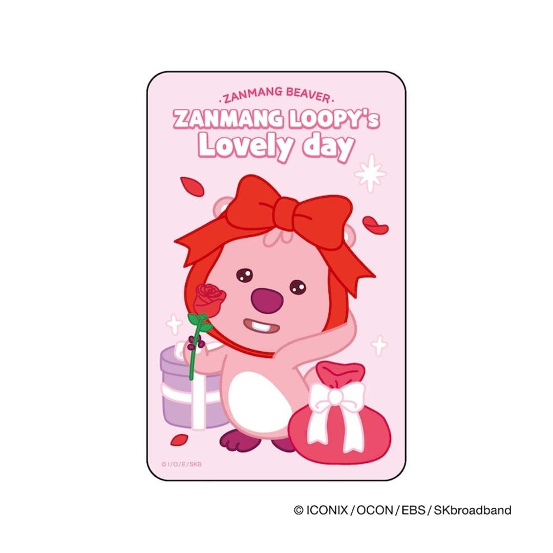 ジャンマンルピー グッズ 通販 じゃんまんるぴー ZANMANG LOOPY ステッカー シール ステッカーシール まじかる百貨店ステッカー 4947864092030 かわいい おしゃれ 可愛い 韓国アニメ キャラクター レンチキュラー スマホ裏 文房具 じゃんまんるぴー ・