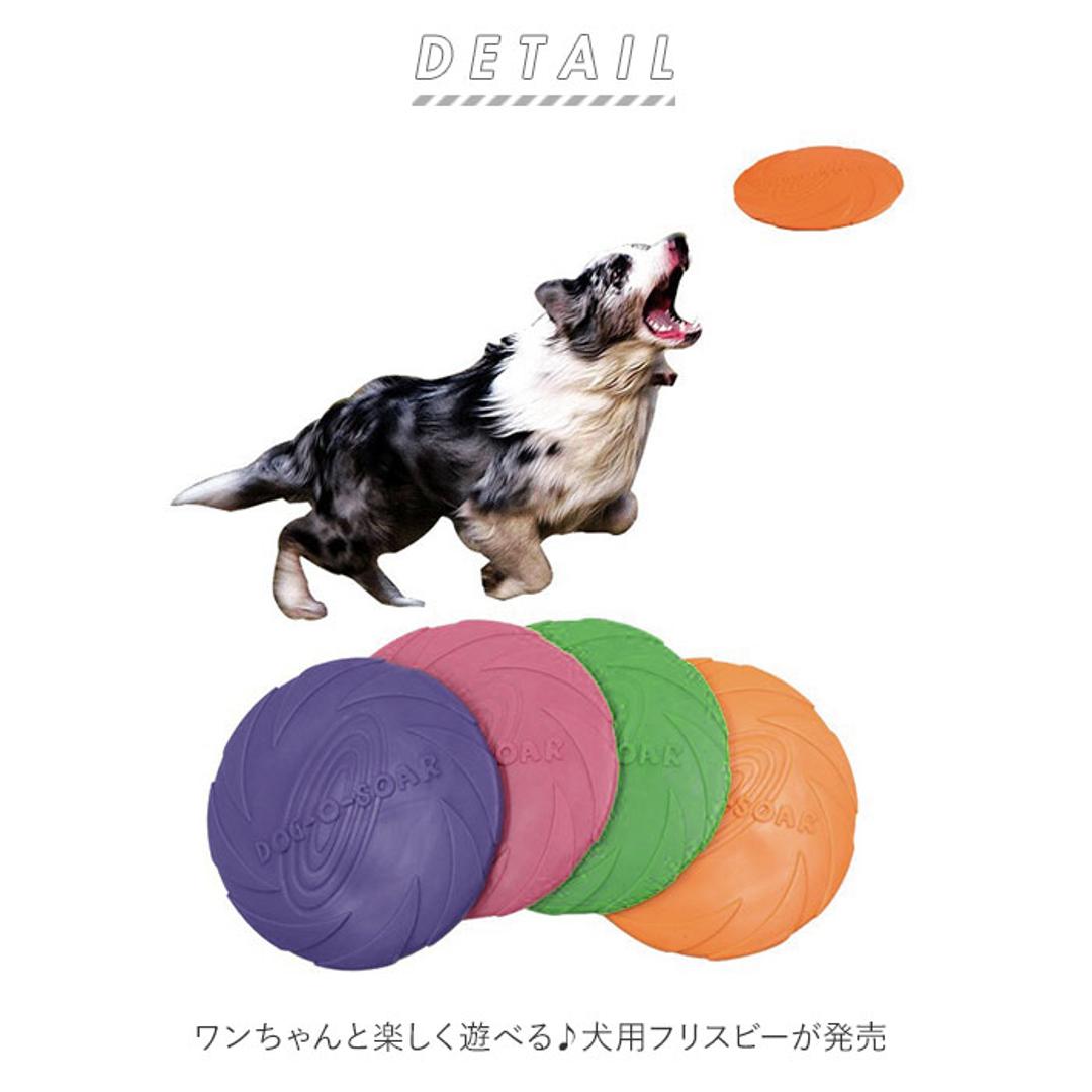 フリスビー 犬 通販 ペット ディスク 柔らかい 投げる玩具 トレーニング ペット おもちゃ ペット玩具 水に浮く プール 海 湖 川 水遊び 天然ゴム 15cm 18cm 玩具 ペット用品 グリーン 【即日発送】Sサイズ